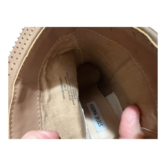 Steve Madden Brown Spiked Boots and Clutch Set - Picture 7 of 7